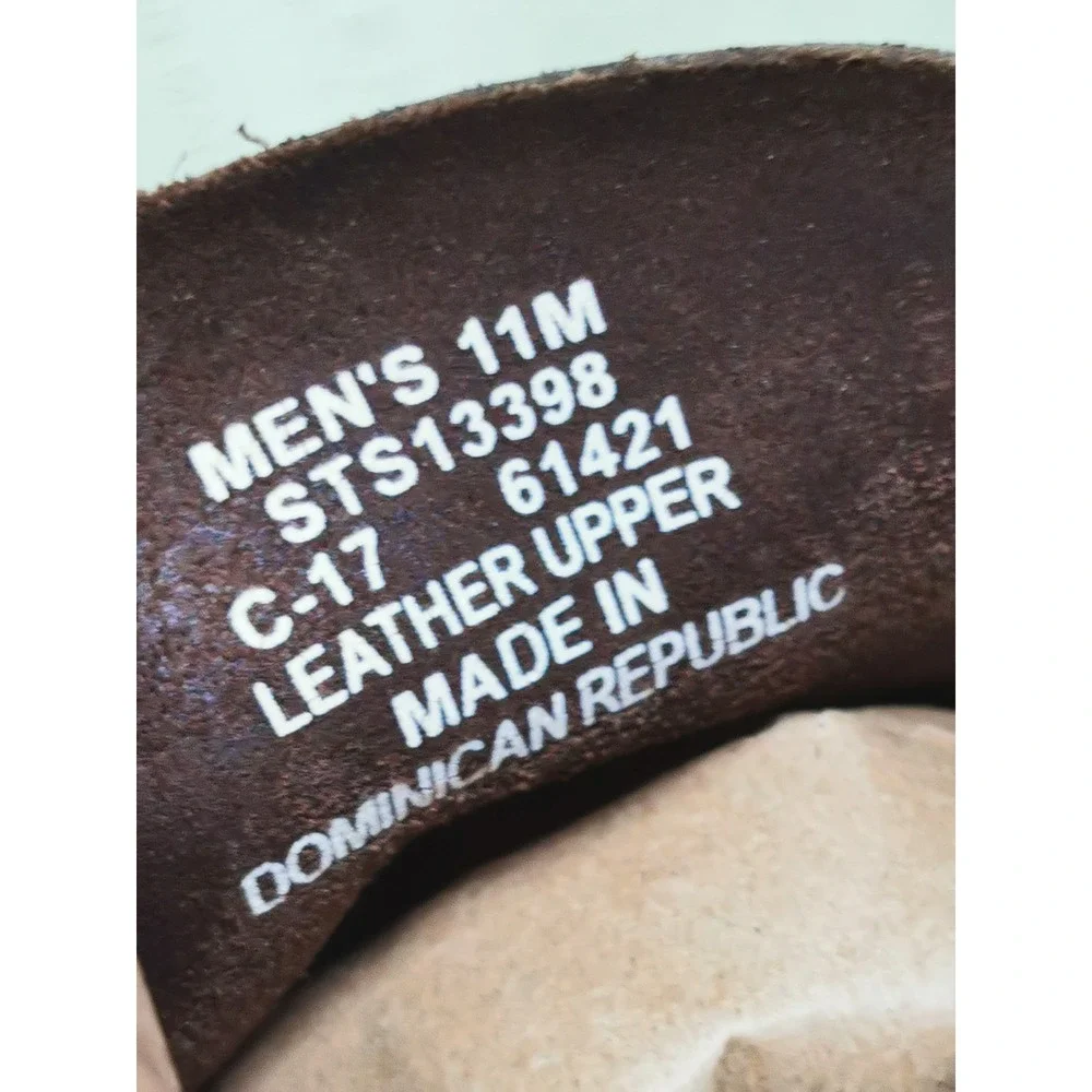 Vintage Sperry Top-Sider Men's Authentic Boat Driving Shoe Amaretto Brown Sz 11M